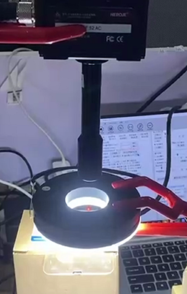 Fixed mount barcode scanner