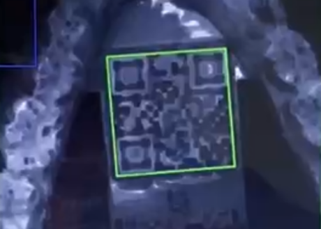 Fixed mount barcode scanner